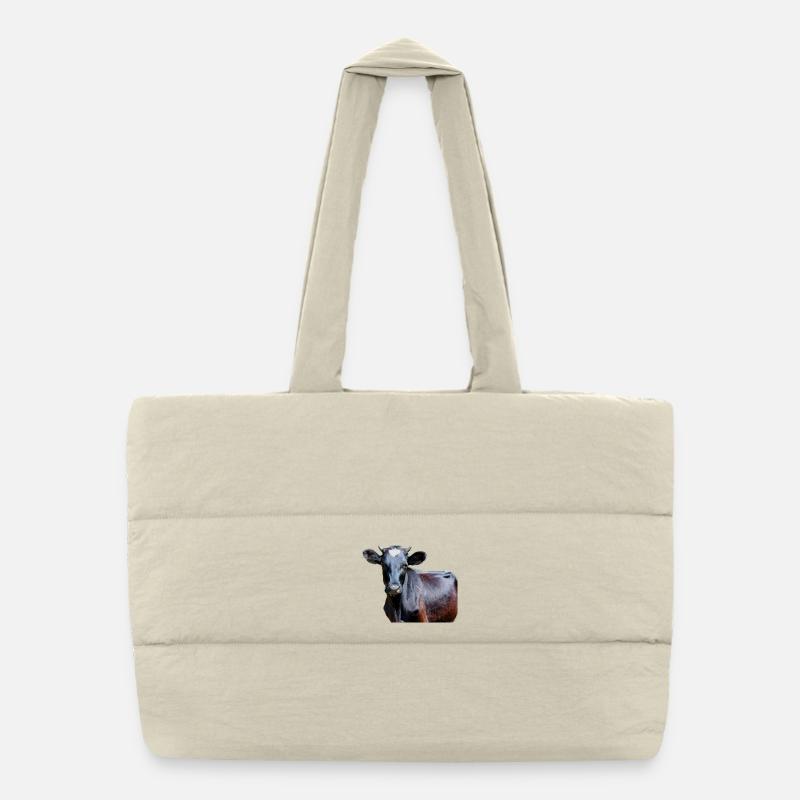 Vache Sac shopping matelassé