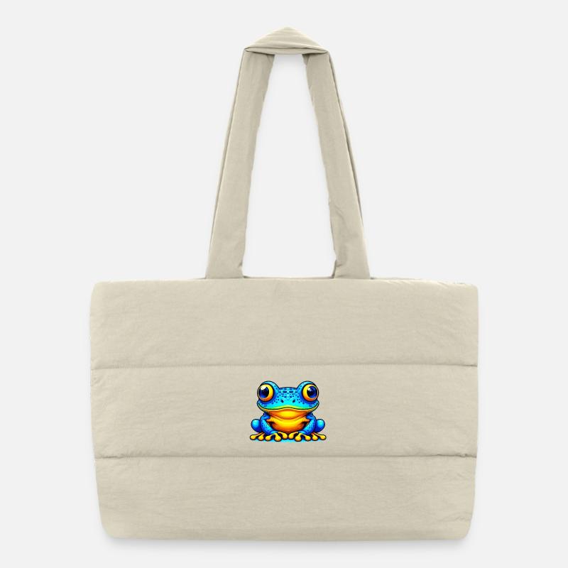 Grenouille Sac shopping matelassé