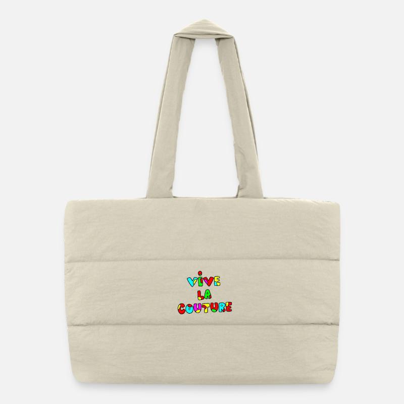 LONG LIVE COUTURE! Puffer Shopping Bag