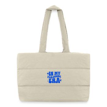 Service de secours de l’ère des ambulanciers paramédical - Sac shopping matelassé - blanc naturel - Devant