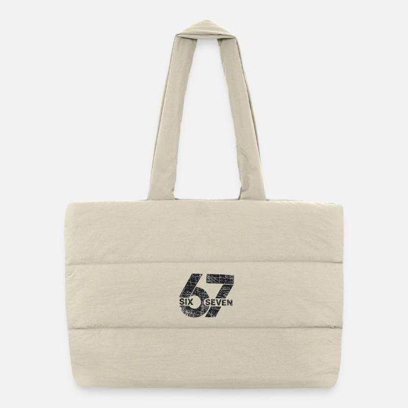 67 Six Sept Sac shopping matelassé
