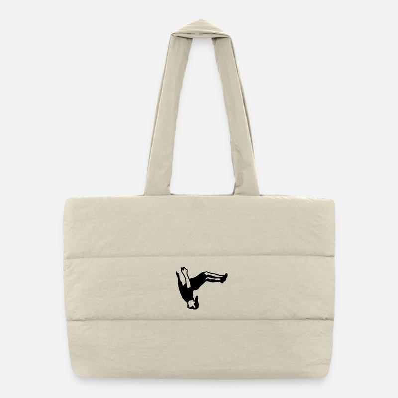 free running Puffer-Einkaufstasche