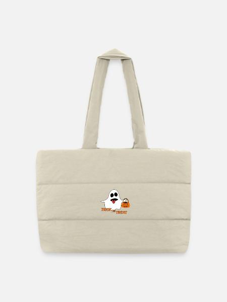 Spirit Trick or Treat - Puffer Shopping Bag - natural