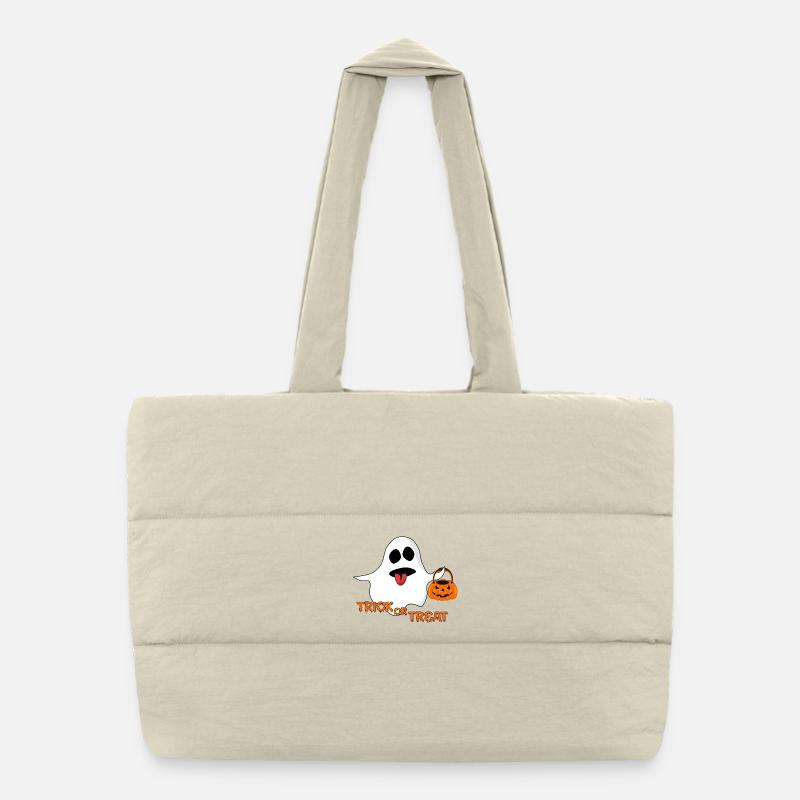 Geist Trick or Treat Puffer-Einkaufstasche