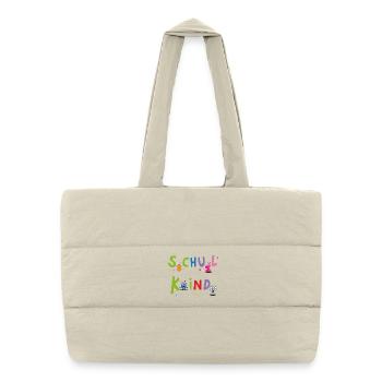 Schoolchild - Puffer Shopping Bag - natural - Front
