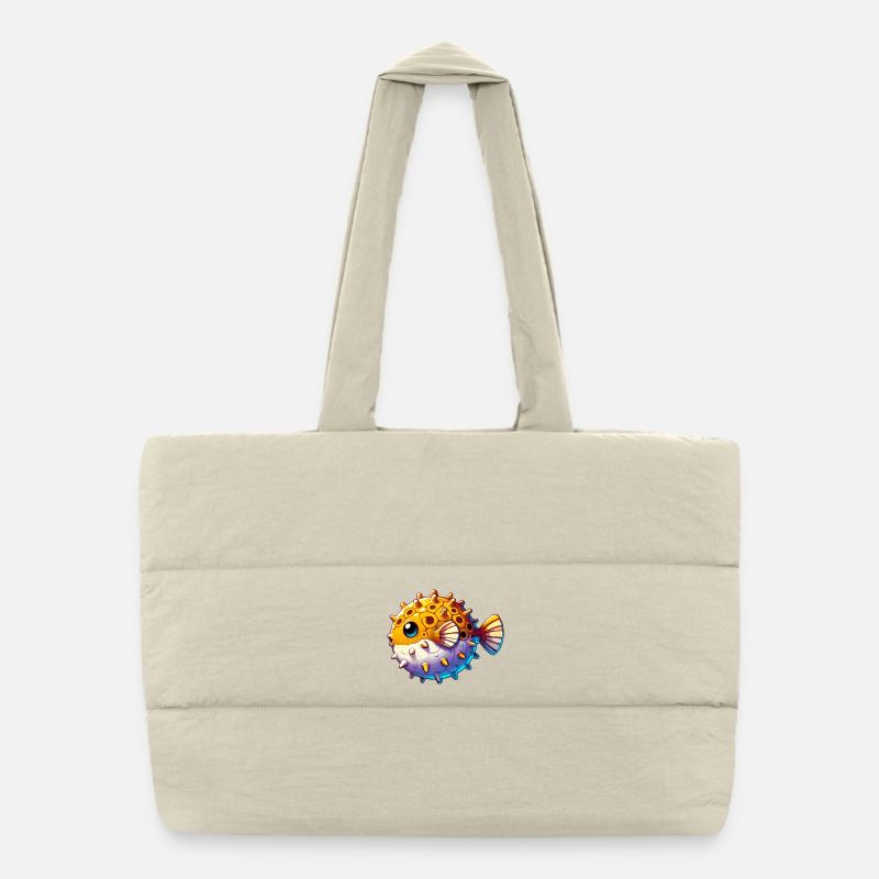 Blowfish Puffer Shopping Bag