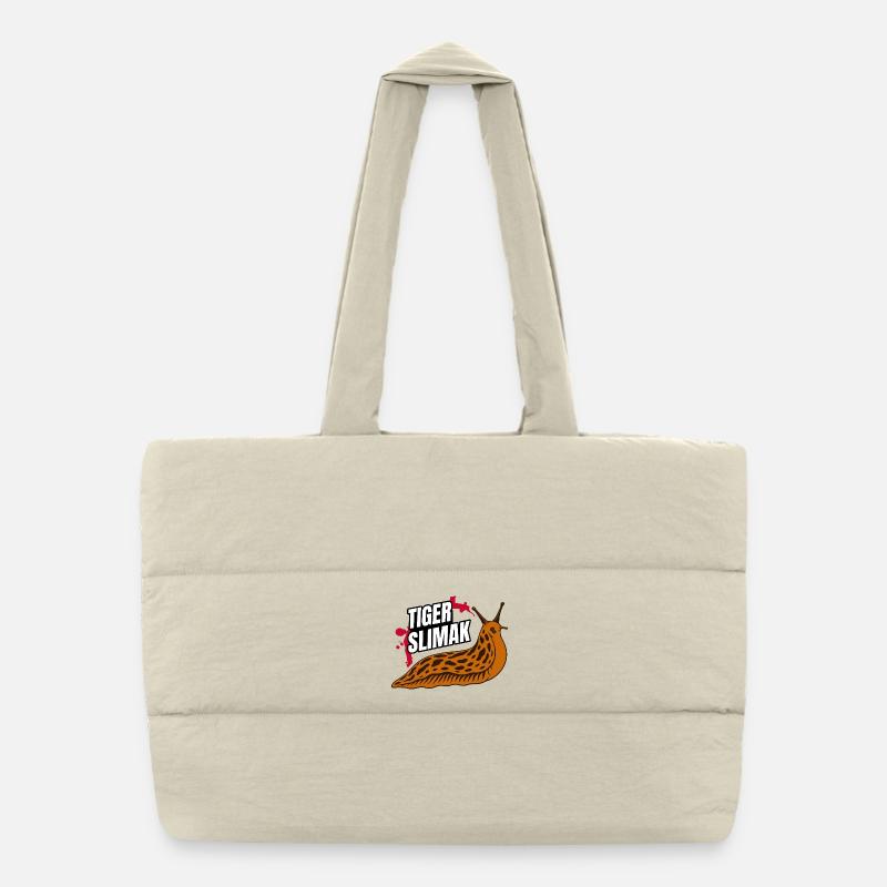 Tiger Ślimak – Das härteste Tier Polens Puffer-Einkaufstasche