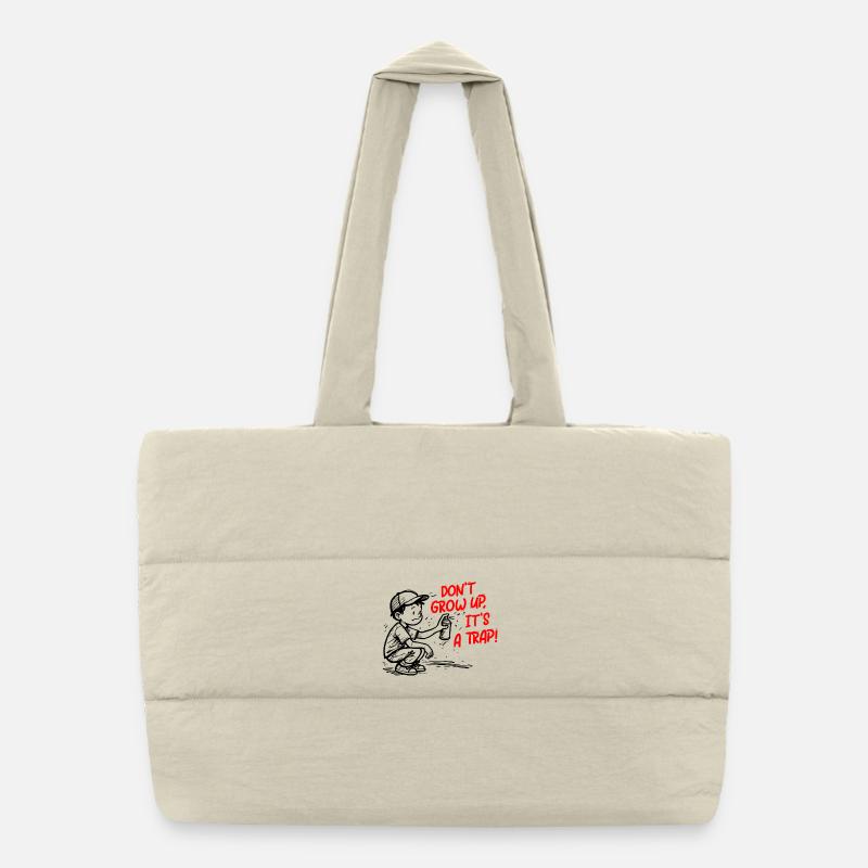 Es ist ein Trick Puffer-Einkaufstasche