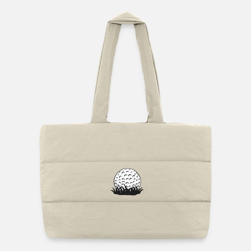 Golfball Puffer-Einkaufstasche