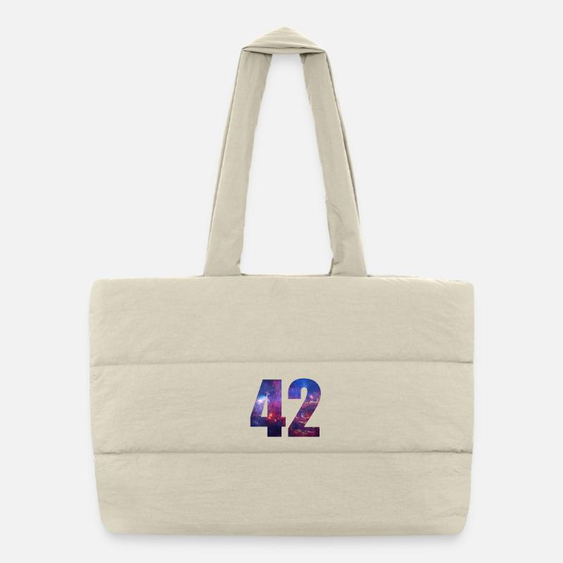 42 Puffer-Einkaufstasche