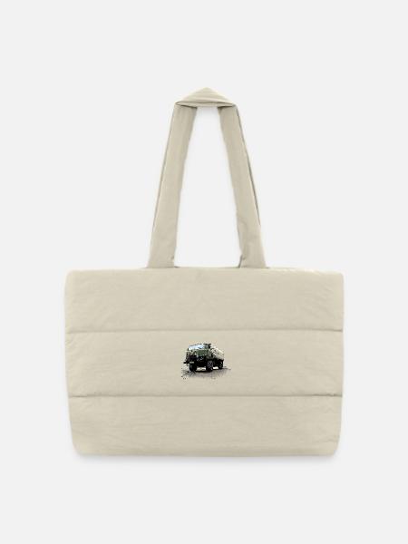 IFA | L60 | DDR | LKW - Gesteppte Shopping Bag - Naturweiß