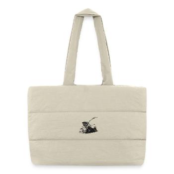 Jaguar 930 Combine Harvester - Puffer Shopping Bag - natural - Front