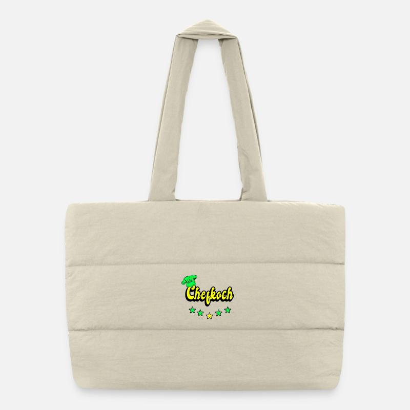 Chefkoch Design Puffer-Einkaufstasche