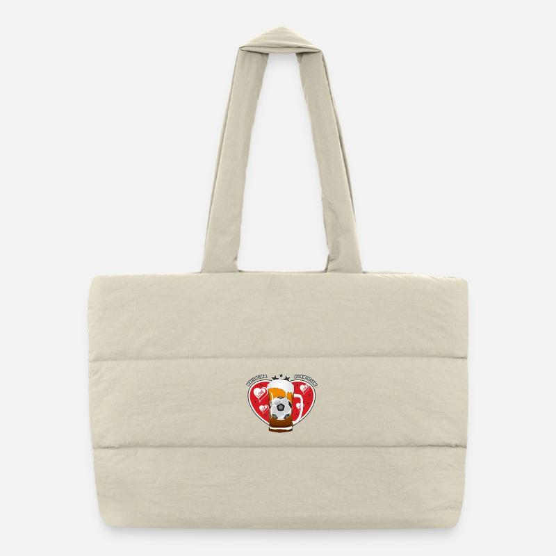 Alcohol in the game Puffer Shopping Bag