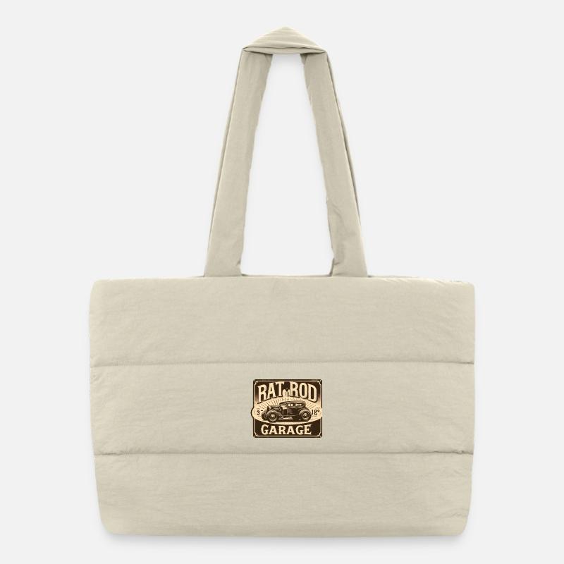 Ratsking Ratlook Shirt – Rustic Custom Style Puffer Shopping Bag