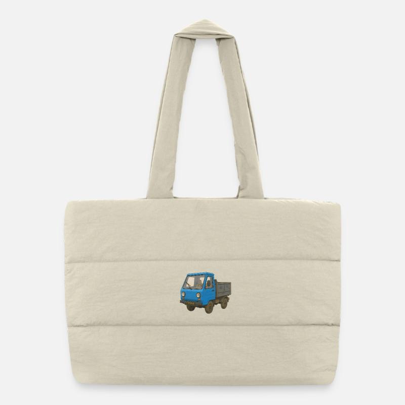 Kleiner Kraftzwerg Puffer-Einkaufstasche