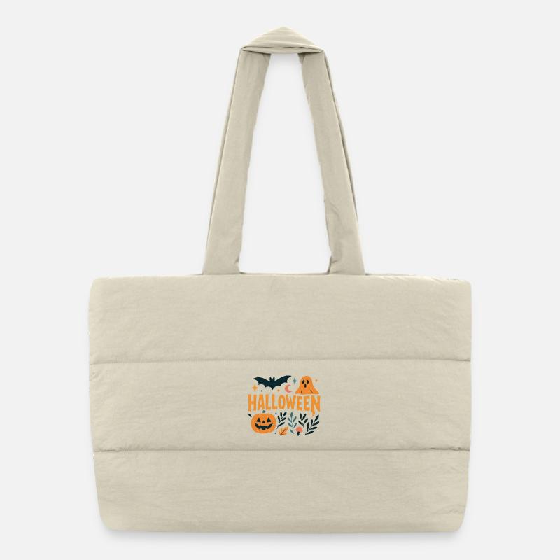 Halloween classique Sac shopping matelassé