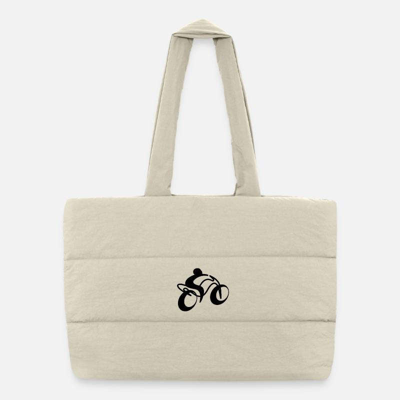 Chemise à deux roues de l’âme Sac shopping matelassé