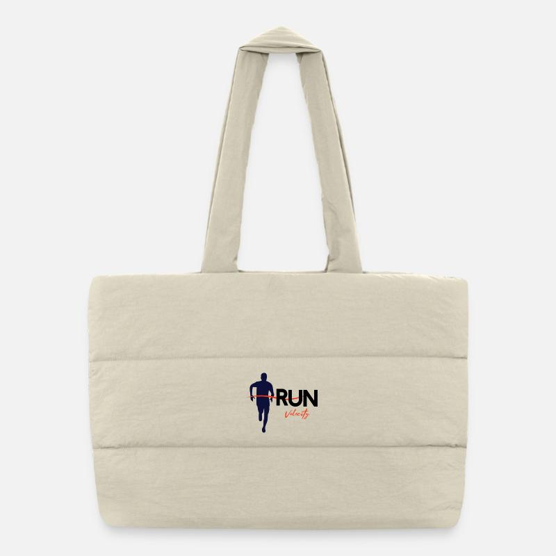 Run Puffer-Einkaufstasche