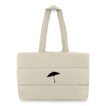 Umbrella - Puffer Shopping Bag - natural - Front