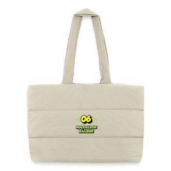 Complaining Maralpin - Puffer Shopping Bag - natural - Front