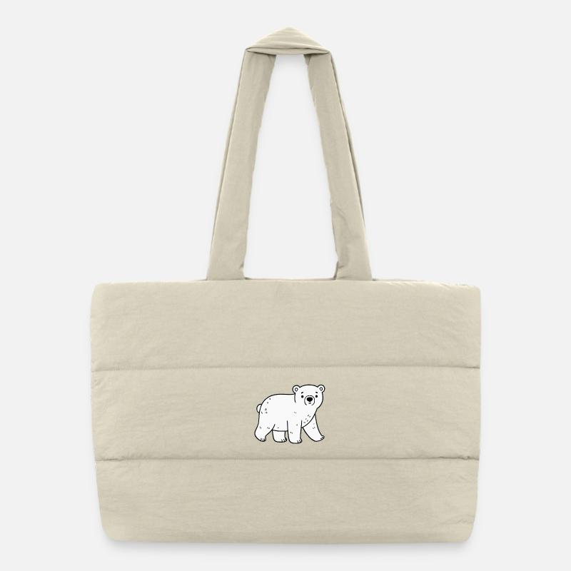 Sac shopping matelassé