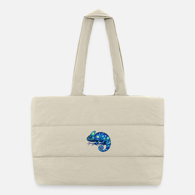Caméléon Sac shopping matelassé