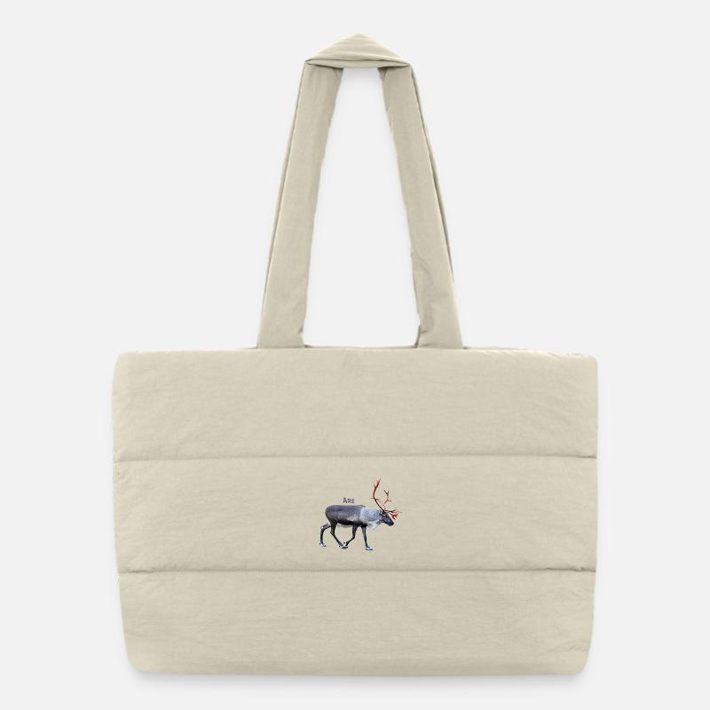 ARE - Puffer Shopping Bag - natural