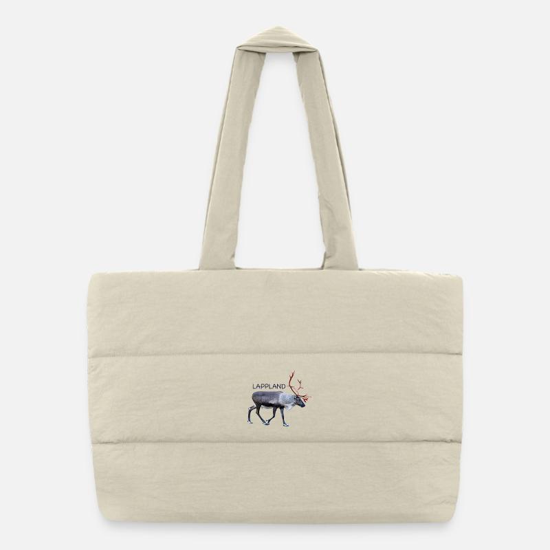 Laponie Sac shopping matelassé