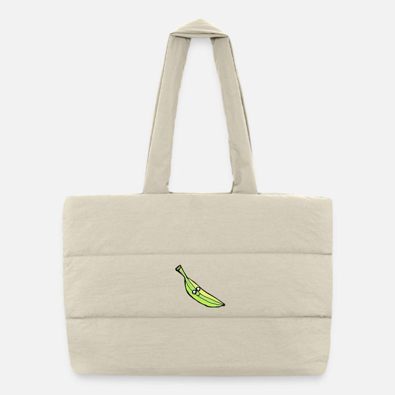 Banane Banane Fruit Fruit Kawaii Sac shopping matelassé