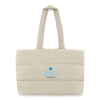Bali - Gesteppte Shopping Bag - Naturweiß - Vorne