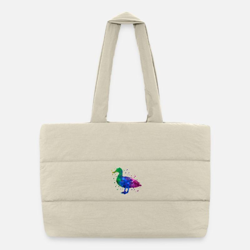 Duck - Puffer Shopping Bag - natural