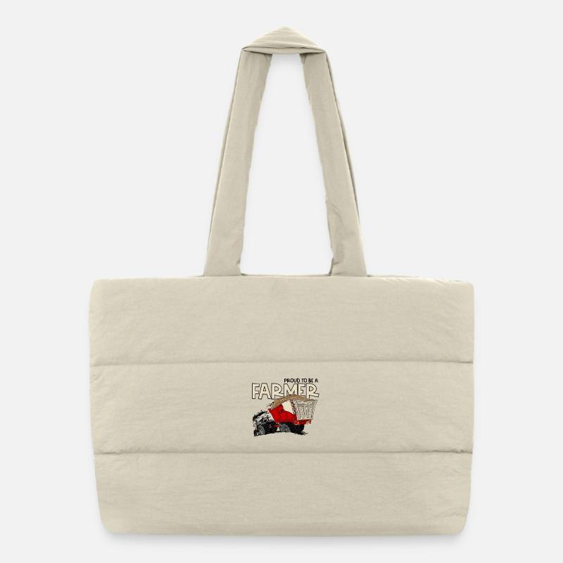 0954 Stolz, Bauer zu sein Puffer-Einkaufstasche