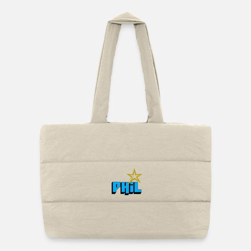 Phil Puffer Shopping Bag
