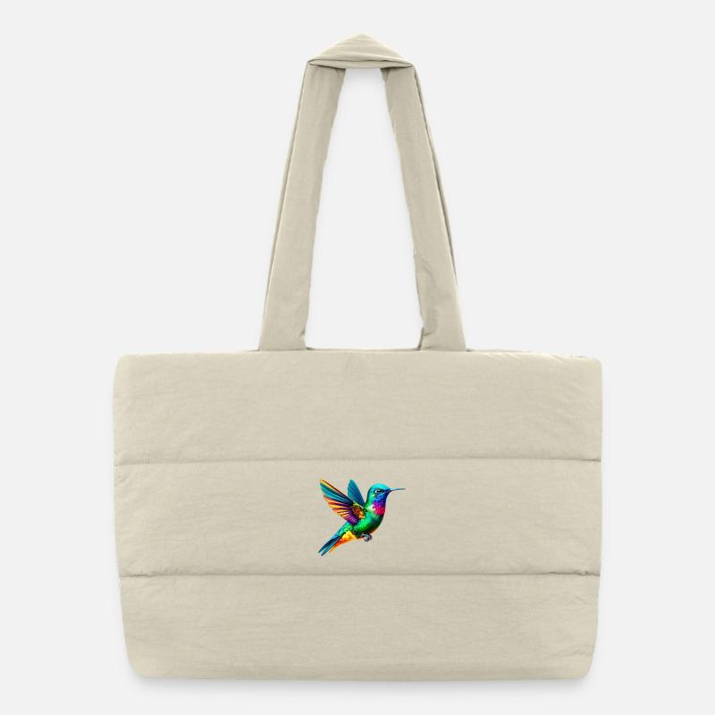 Kolibri Puffer-Einkaufstasche
