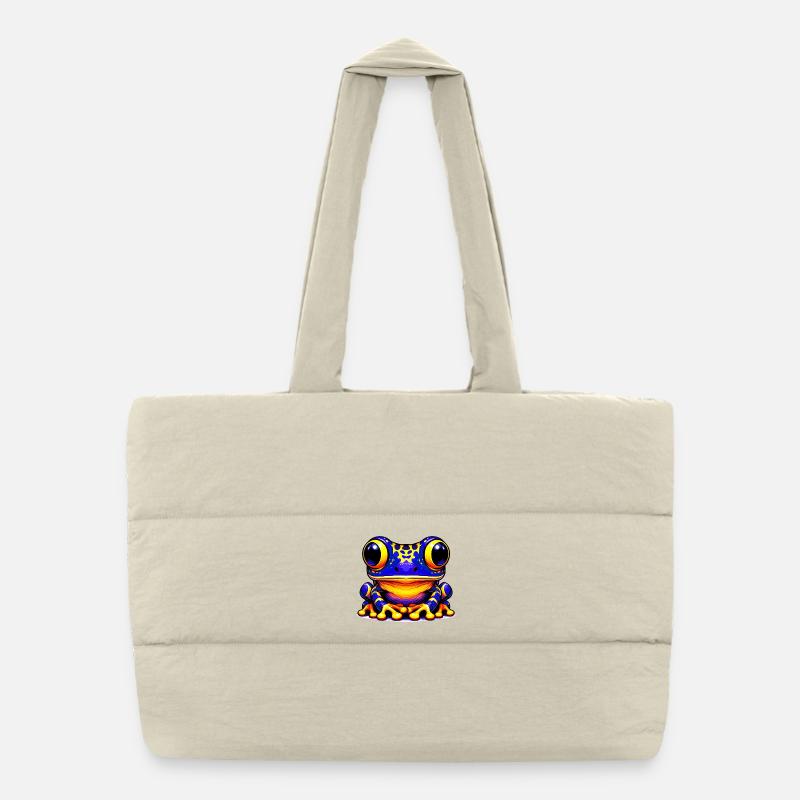 Grenouille Sac shopping matelassé