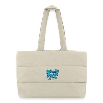 No one is perfect... Except my wife - Puffer Shopping Bag - natural - Front
