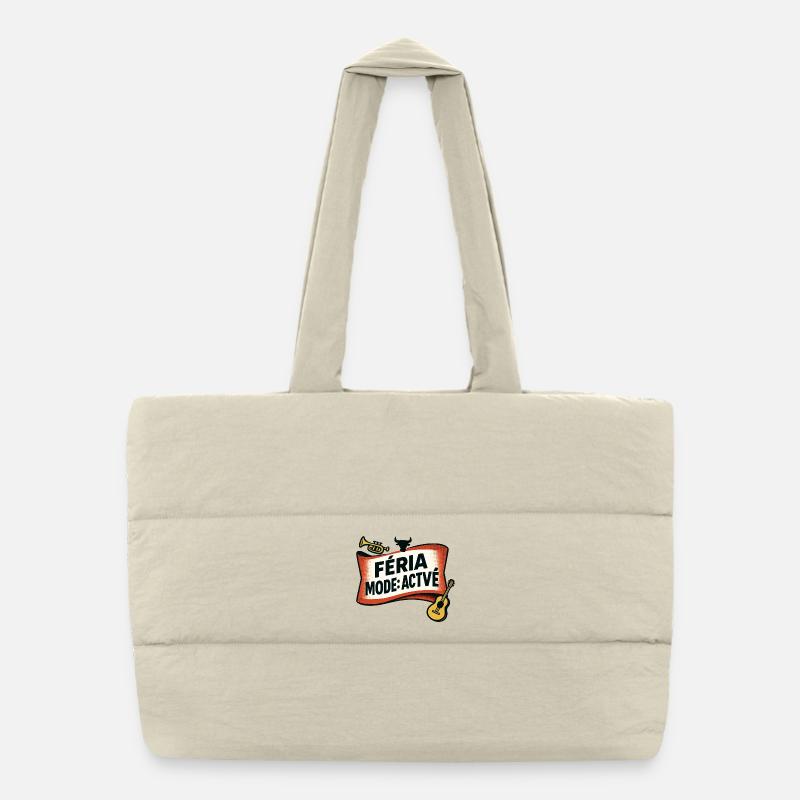 Sac shopping matelassé