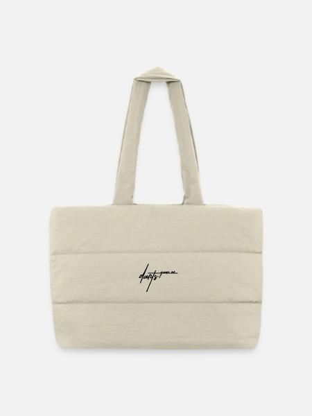 Darts,Darts Signature - Puffer Shopping Bag - natural