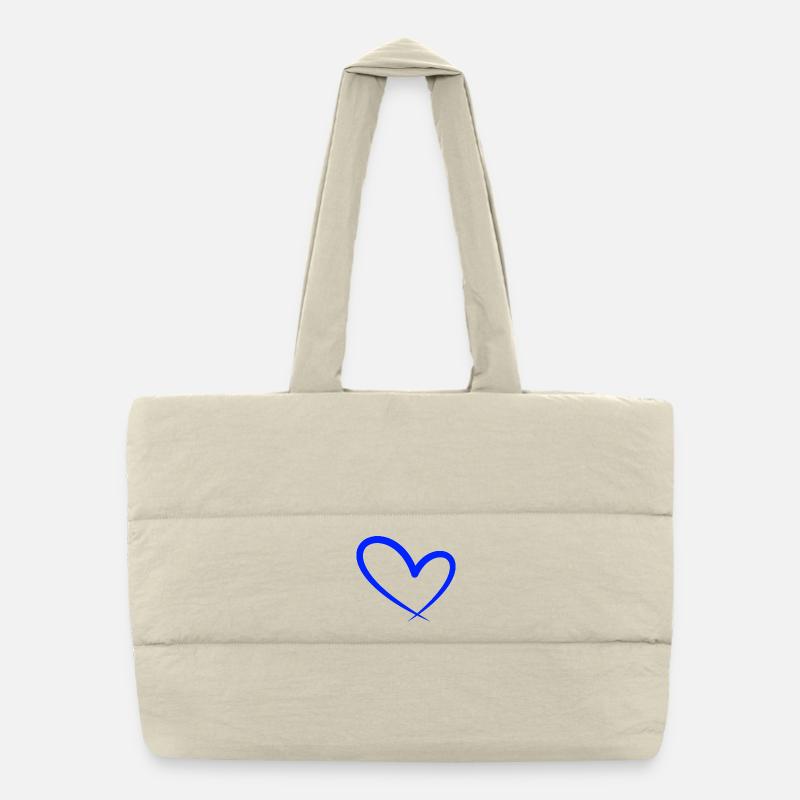 Herz Symbol Liebe Puffer-Einkaufstasche