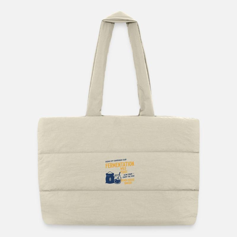 Sourdough Bread Baking Baker Sourdough Starter Jar Puffer-Einkaufstasche