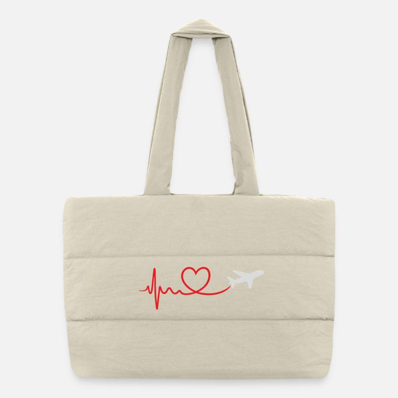 Travel Puffer-Einkaufstasche