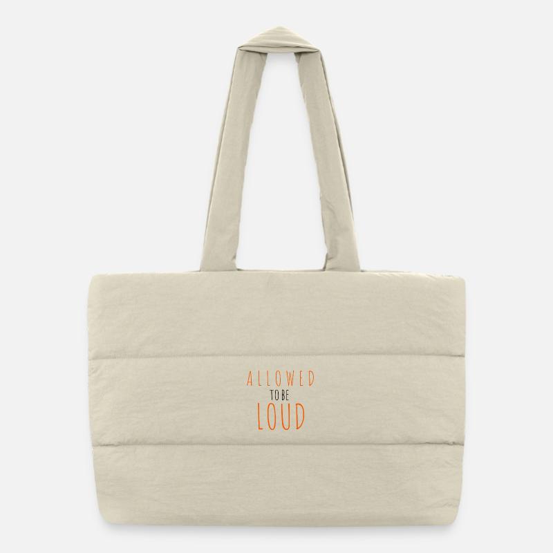 Puffer Shopping Bag