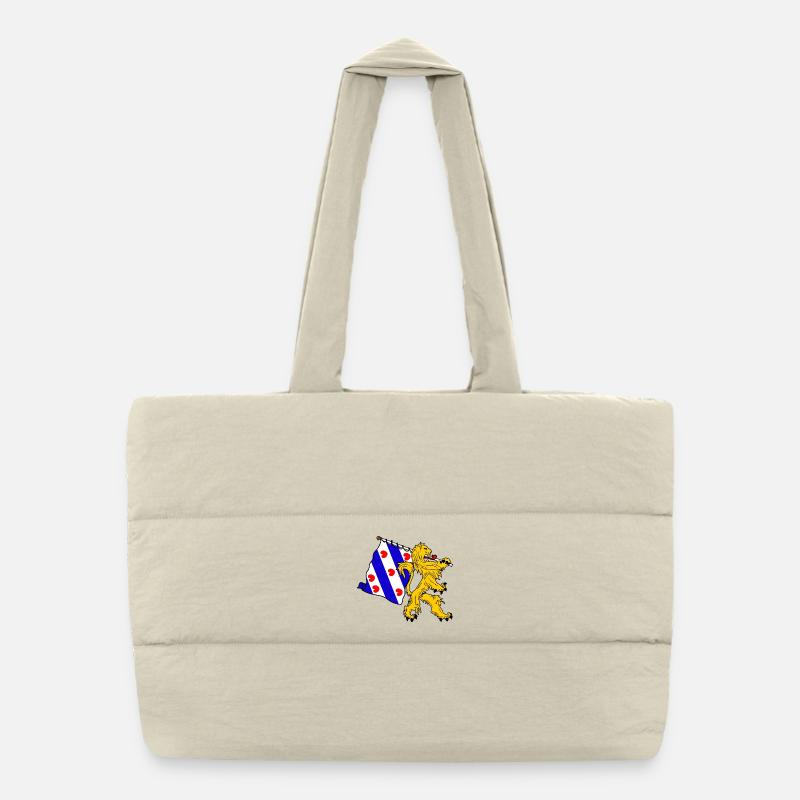 Lion avec Friesevlag Sac shopping matelassé