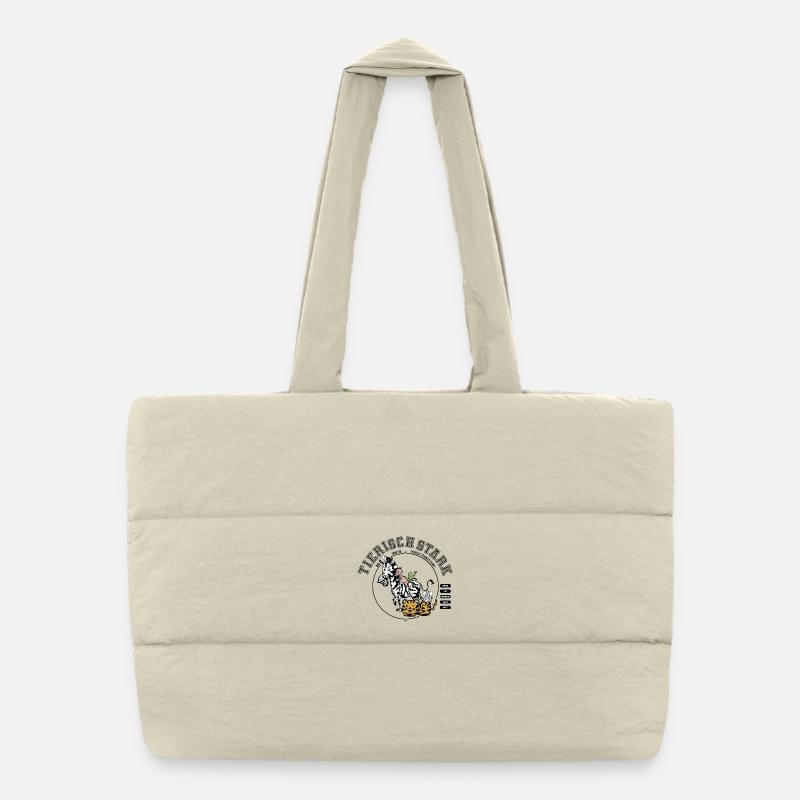 Team-beastly strong Puffer Shopping Bag