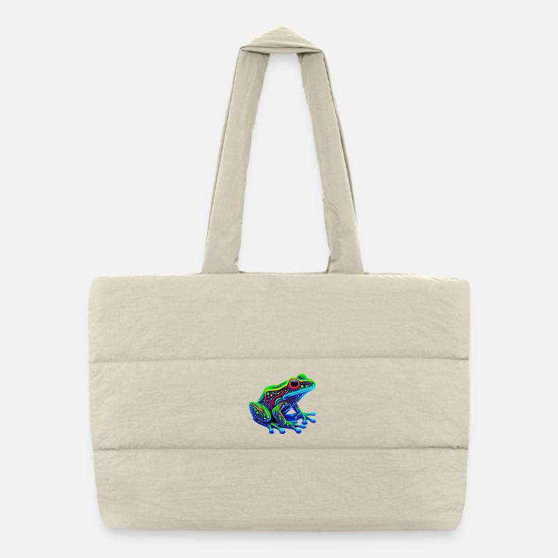 Grenouille Sac shopping matelassé