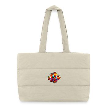 Clownfish - Puffer Shopping Bag - natural - Front