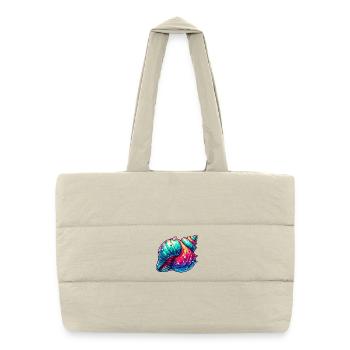 Shell - Puffer Shopping Bag - natural - Front