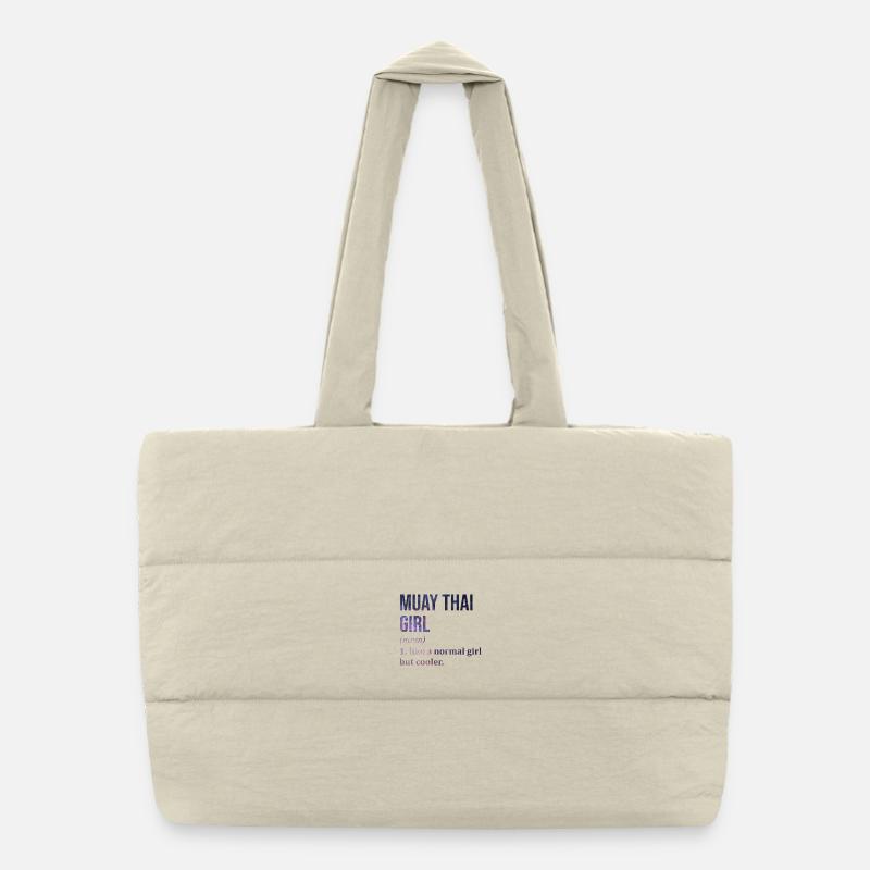 Muay Thaï Sac shopping matelassé