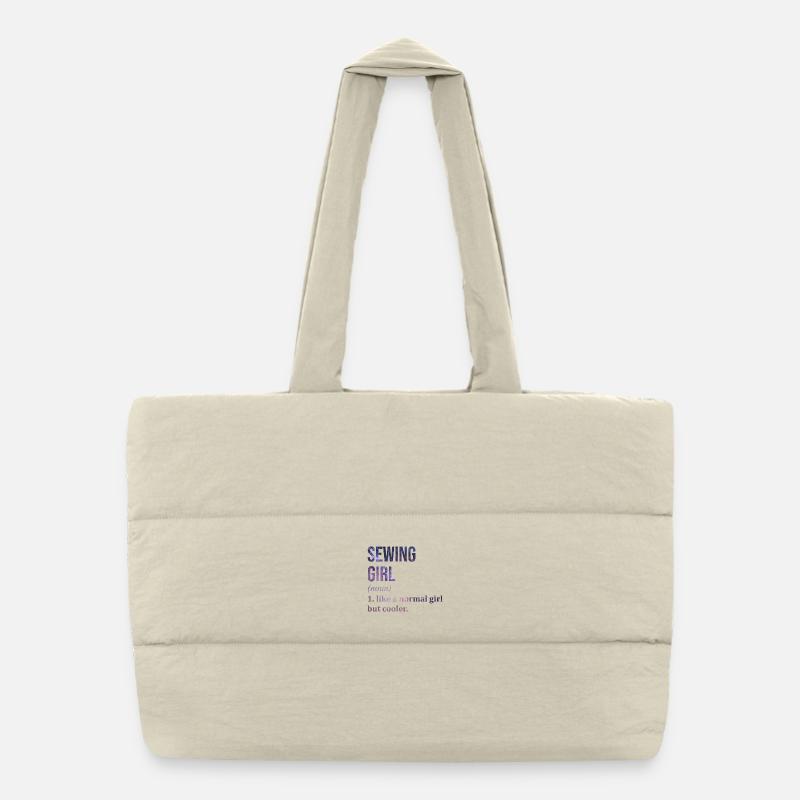 Sac shopping matelassé